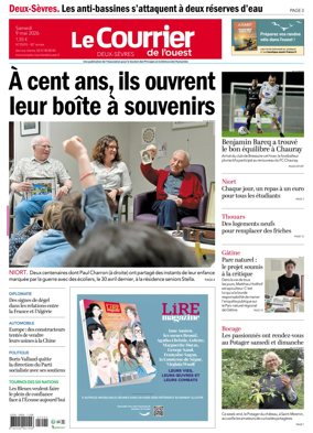 Cover of Le Courrier de l’Ouest (Deux-Sevres)