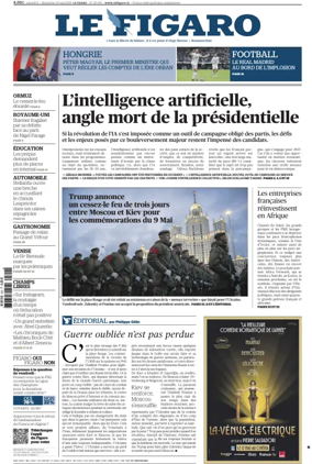 Cover of Le Figaro