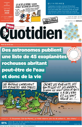 Cover of Mon Quotidien