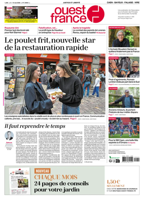 Cover of Ouest France (Caen - Bayeux - Falaise - Vire)
