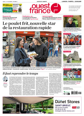 Cover of Ouest-France (Lannion / Paimpol / Guingamp)