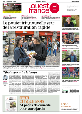 Cover of Ouest France (Pays d'Auge)