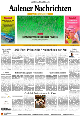 Cover of Aalener Nachrichten