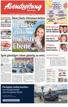 Cover of Abendzeitung Munchen