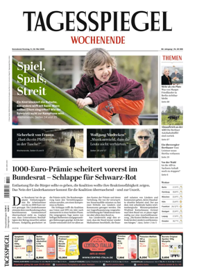 Cover of Der Tagesspiegel