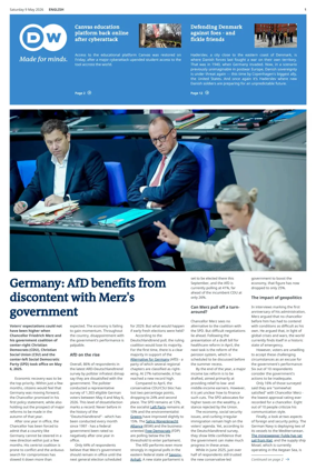 Cover of Deutsche Welle (English edition)