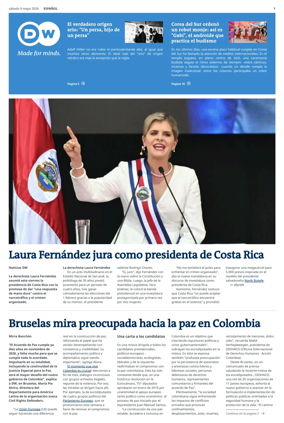 Cover of Deutsche Welle (Spanish edition)