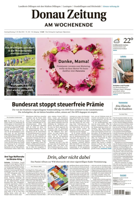 Cover of Donau Zeitung