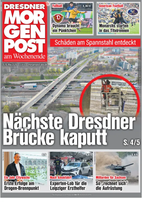 Cover of Dresdner Morgenpost