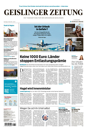 Cover of Geislinger Zeitung