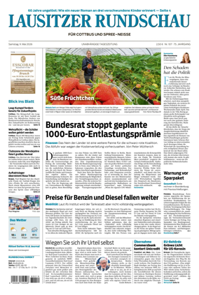 Cover of Lausitzer Rundschau