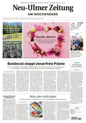 Cover of Neu-Ulmer Zeitung