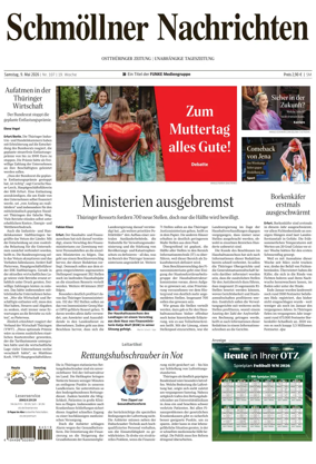 Cover of Ostthuringer Zeitung (Schmolln)