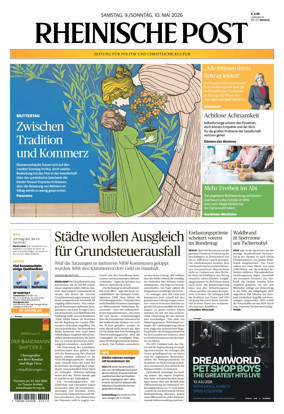 Cover of Rheinische Post Krefeld Kempen