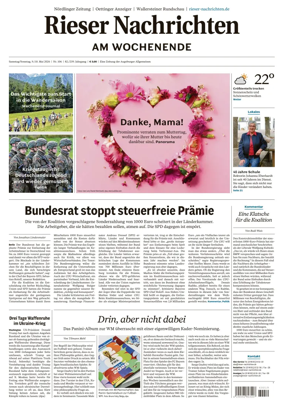 Cover of Rieser Nachrichten