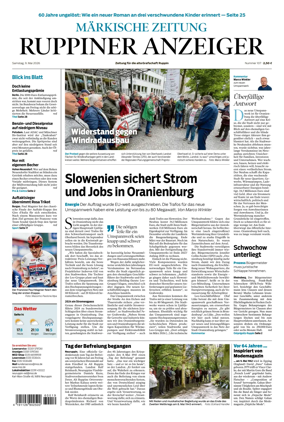 Cover of Ruppiner Anzeiger