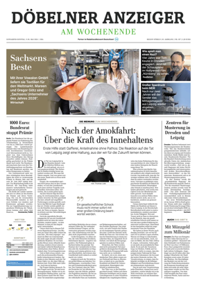 Cover of Sachsische Zeitung (Dobeln)