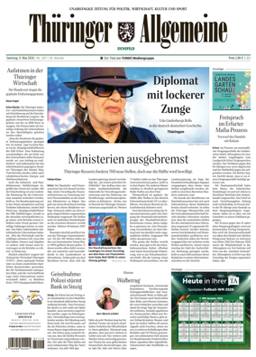 Cover of Thuringer Allgemeine (Eichsfeld)