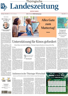 Cover of Thuringische Landeszeitung (Unstrut-Hainich-Kreis)