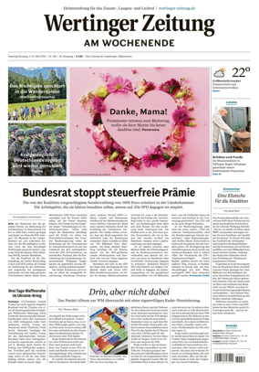 Cover of Wertinger Zeitung