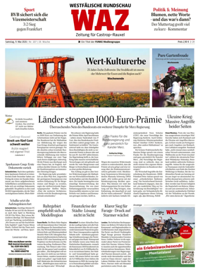 Cover of Westdeutsche Allgemeine Zeitung (Castrop-Rauxel)