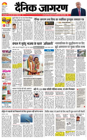 Cover of Dainik Jagran - Mandi
