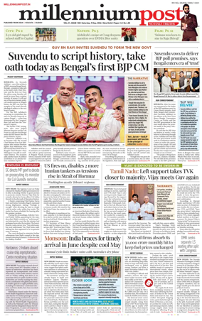 Cover of Millennium Post