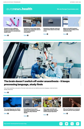Cover of Euronews Health (English) Compiled Edition