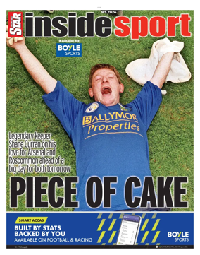 Cover of Irish Daily Star - Inside Sport