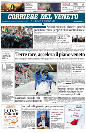 Cover of Corriere del Veneto (Vicenza e Bassano)