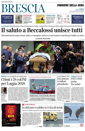 Cover of Corriere della Sera (Brescia)