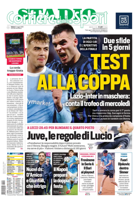 Cover of Corriere dello Sport Stadio (Nazionale)
