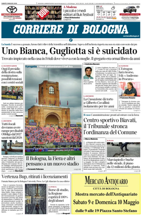 Cover of Corriere di Bologna