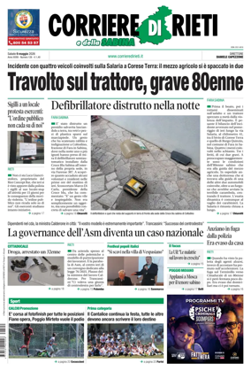 Cover of Corriere di Rieti
