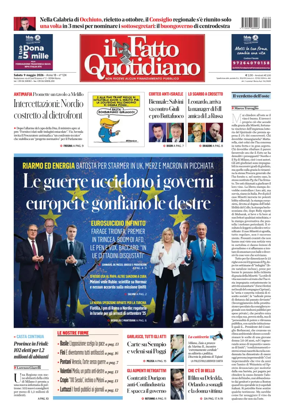 Cover of Il Fatto Quotidiano