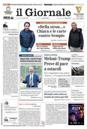Cover of Il Giornale (Italy)