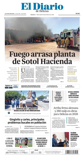 Cover of El Diario de Delicias