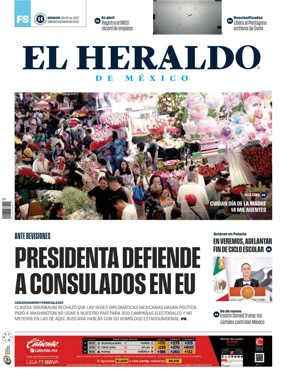 Cover of El Heraldo de Mexico