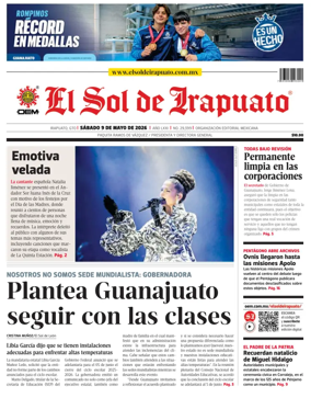 Cover of El Sol de Irapuato