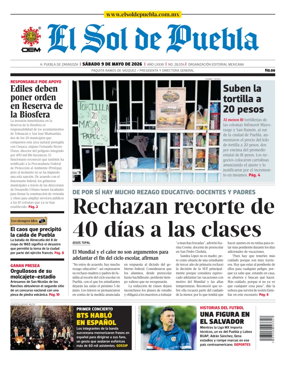 Cover of El Sol de Puebla