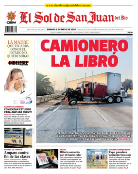 Cover of El Sol de San Juan del Rio