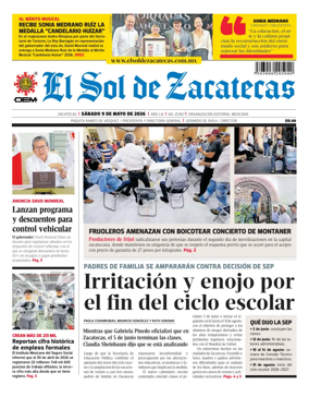 Cover of El Sol de Zacatecas