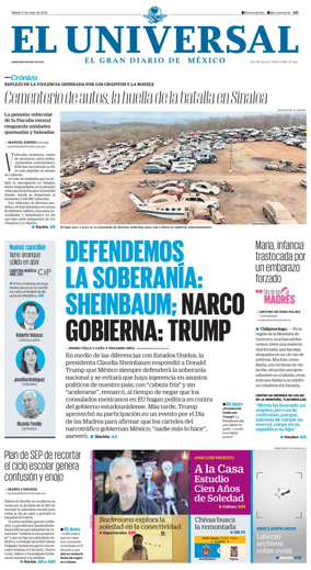 Cover of El Universal