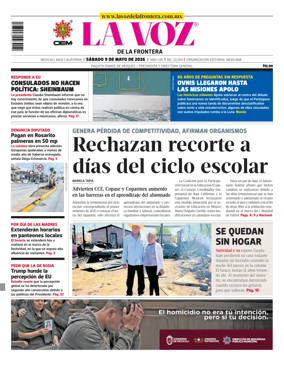 Cover of La Voz de la Frontera