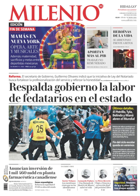 Cover of Milenio Hidalgo