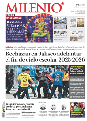 Cover of Milenio Jalisco