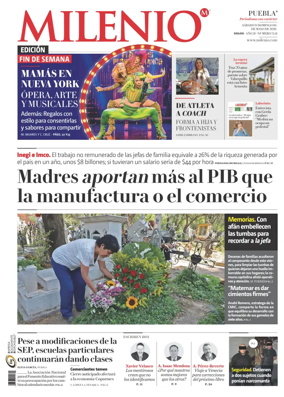 Cover of Milenio Puebla