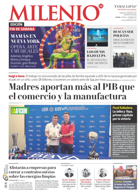 Cover of Milenio Tamaulipas