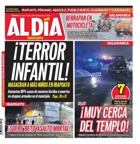Cover of Periodico Al Dia (Irapuato)