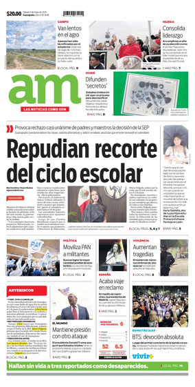 Cover of Periodico AM (Leon)